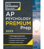 Princeton Review Ap Psychology Premium Prep, 2023: 5 Practice Tests   Complete Content Review   Stra