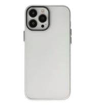 Mey İthalat® iPhone 13 Pro Max Kılıf Modos Metal Kapak - Şeffaf