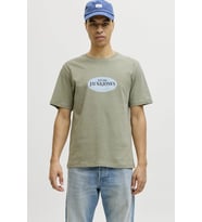 Jack & Jones Jorcatskills Erkek Tişört (Yeşil)