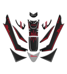Yamaha Tmax 530 2017 - 2021 Uyumlu Tank Pad Set 001