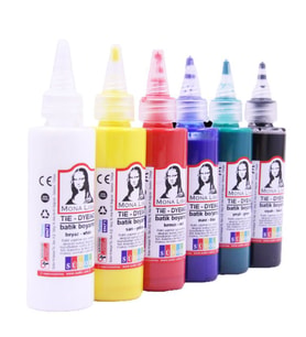 Südor Mona Lisa Batik Boyası 6 Renk x 70 ml Set 
