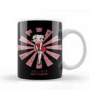 Betty Boop Retro Japanese Kupa Bardak Porselen
