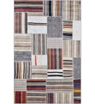 Eliana Home Baskılı, Yıkanabilir Kaymaz Taban Salon Halısı LNA1758 100x150 cm (Kahverengi)