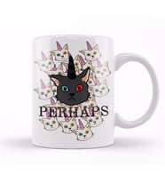 Unicorn Cat Kedi Kupa Bardak Porselen