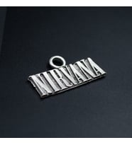 Nirvana Kolye Ucu - Antik Gümüş Kaplama - Kod:289