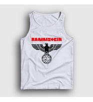 Presmono Unisex Beyaz Eagle Rammstein Atlet 105179tt (Beyaz)