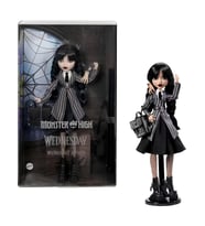Monster High Monster High Wednesday Addams Okul Üniformalı Bebek HXJ04