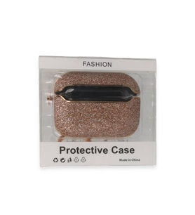 Apple Airpods Pro 2 (2.nesil) Spell Simli Kılıf - Rose Gold