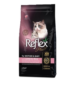 Reflex Plus Mother & Baby Kuzulu Yavru Kedi Maması 1,5 Kg (Kahverengi)