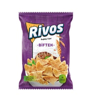 Rivos Buğday Cipsi (Biftek)- 5li Paket