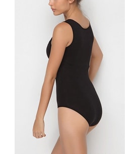 6 Adet Nbb Bayan Geniş Askılı Çıtçıtlı Body 2940 (Siyah)