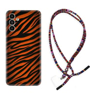 Samsung A23 A31 A32 A50 A51 A52 A53 A70 Kılıf Boyun Asklı Rasta Silikon Leopar Yeni 1676