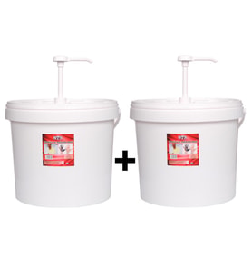 2 Adet Yumuşak Pompalı Sanayi Tipi Granüllü El Temizleme Sabunu (kremi) 15 kg