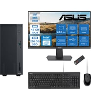 Asus Expertcenter P500MV Intel Core I5-13420H 48GB Ddr5 256GB SSD Freedos 100Hz 23.8 IPS Mon. Minitower Masaüstü Bilgisayar WB5136216512B0DF16+Zettausbbellek