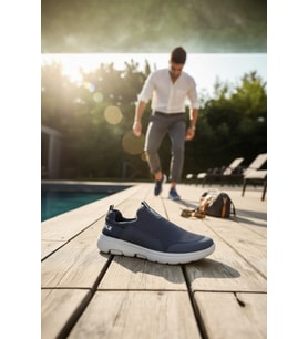 Enoch Erkek Spor ve Günlük Ayakkabı Tam Ortopedik Tabanlı Bağcıksız Slip-On Pratik Şehir Modeli