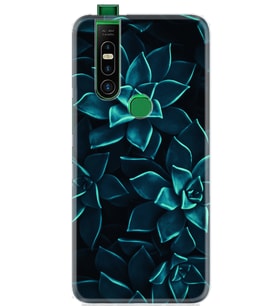 Infinix S5 Pro Kılıf Silikon Desen Mistik Çiçekler 1650