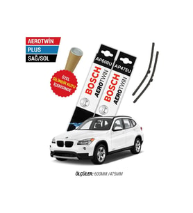 BMW X1 Silecek Takımı (2010-2015 E84) Bosch Aerotwin Plus