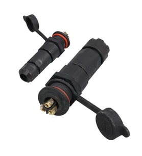 Ayt 16mm Su Geçirmez Konnektör Şase Seyyar Takım 3P IC266M