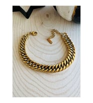 GOLD RENK ZİNCİR ÇELİK BİLEKLİK ACR4961