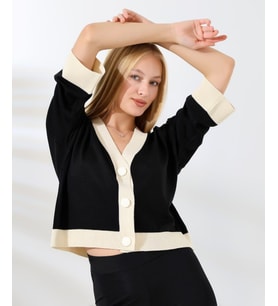 GELİNCİK HIRKA (Ekru)