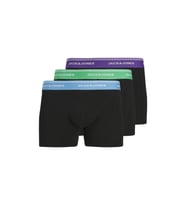 JACK JONES Erkek 3 lü Paket Pamuklu Boxer 12285144 (Karışık)