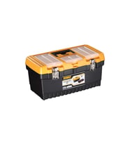 Dayanıklı Siyah/Sarı Metal Kilitli 16’’ Organizerli Takım Çantası