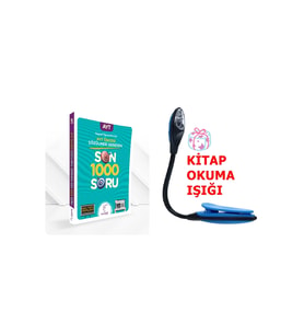 Karekök Yayınları Karekök Yayın. AYT Sayısal Sınav Öncesi Çözülmesi Gereken Son 1000 Soru + Kitap Okuma Işığı Hediy (Çok Renkli)