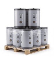 TD-BT 50 LT Buffer Tank 50 Litre 7 Adet Isı Pompası ve Isıtma Sistemleri için Denge Tankı