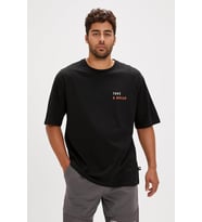 Bad Bear SAND T-SHIRT OS NIGHT Erkek Tişört Siyah S-XXL