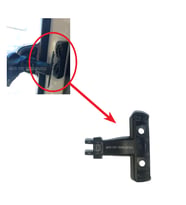 Ford Courier Arka Sürgülü Cam Mandal Plastiği Tamir Takımı