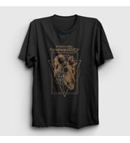 Presmono Unisex Siyah Skulls Dark Tranquillity T-Shirt 137661tt