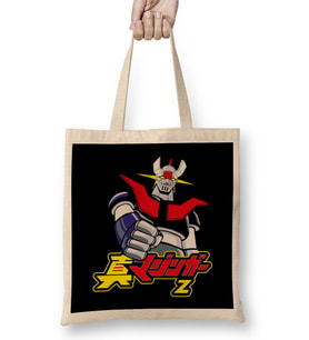 Mazinger Z Bez Çanta Uzun Saplı