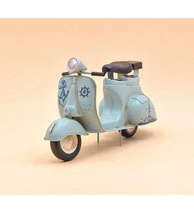 Jayland Metal Eskitilmiş Retro Klasik Çapalı Vespa Motor-Jayland Serisi-28*10*17 CM