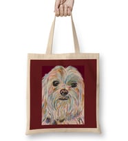 Maltese Dog Bez Çanta Uzun Saplı