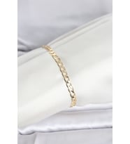 CM 14K Gold Renk Halka Zincir Model Kadın Bileklik 5886 - SSSSSS9036-1223