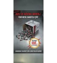 Mekanik Sabitleme Aleti Çivisi 100 Adet
