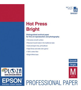 C13S042333 Epson Sıcak Baskı Parlak Kağıt 330G / M² 17 "432Mm X 1