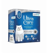 Bentysandy ULTRA CARE series Active Carbon Kedi Kumu 8 Lt (Beyaz)