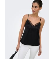 ONLY Bayan Saten Dantelli Askılı Bluz 15380254
