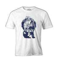 Earth Inside a Wolf Beyaz Erkek Tshirt