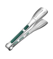 304 Çelik 23 cm Silver Mutfak Biftek Barbekü Ve Ekmek Maşası cin627