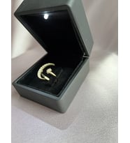 Ay Model Ayarlanabilir 925 Ayar Gümüş Yüzük
