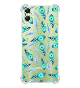 PrintiFy Samsung Galaxy A05 Uyumlu Nazar Boncuğu 3 Baskılı Şeffaf Köşe Korumalı Antişok Kılıf
