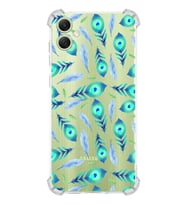 PrintiFy Samsung Galaxy A05 Uyumlu Nazar Boncuğu 3 Baskılı Şeffaf Köşe Korumalı Antişok Kılıf