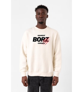 Khamzat Chimaev Borz Claw Ekru Erkek 2ip Sweatshirt