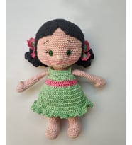 Yeşim Bebek Amigurumi Organik Oyuncak
