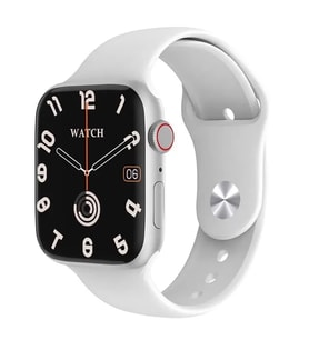 W99 Watch Ios Android Uyumlu Mactive 2.05 İnç Geniş Ekranlı Gümüş Akıllı Saat