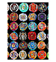 Beyblade Patlaması Tablo Ahşap Poster Dekoratif