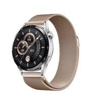 Samsung Galaxy Watch 42mm Uyumlu Zore Band-12 20mm Metal Hasır Kordon