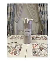 Clasy Minel Tek Kişilik Lastikli Çarşaf Seti Lila 100x200 (Bej)